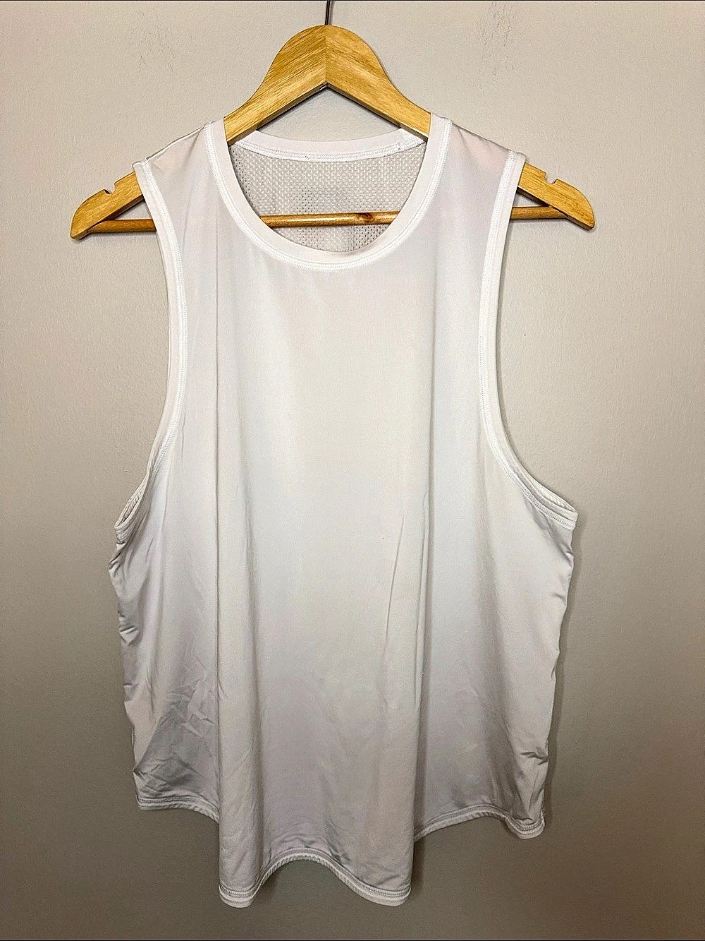 Peloton White Athletic Tank Top